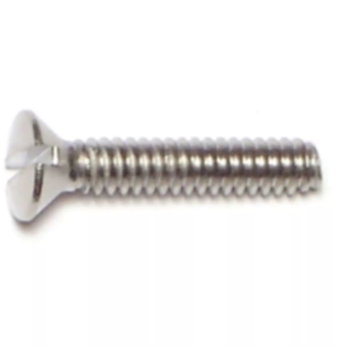 Midwest Fastener #6-32 x 3/4 In. 18-8 Stainless Steel Coarse Thread Slotted Oval Head Machine Screws (12 Ct.)-