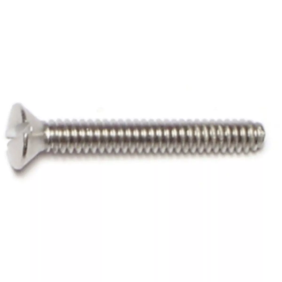 Midwest Fastener #6-32 x 1 In. 18-8 Stainless Steel Coarse Thread Slotted Oval Head Machine Screws (12 Ct.)-
