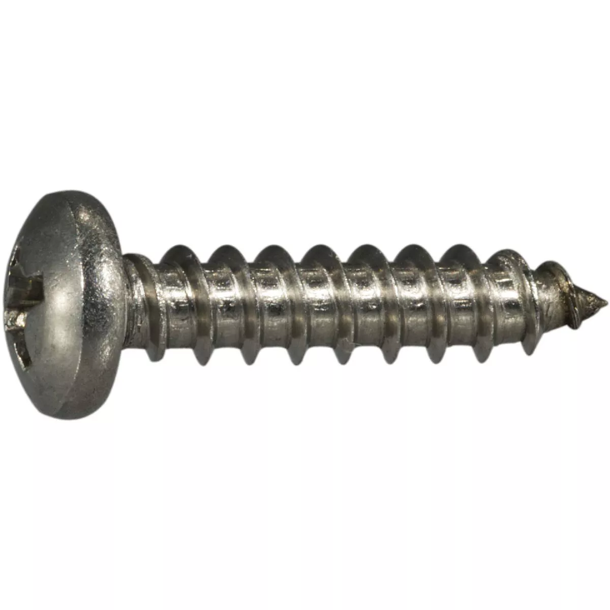 Midwest Fastener #8 x 3/4 In. 18-8 Stainless Steel Phillips Pan Head Sheet Metal Screws (10 Ct.)- - photo 2