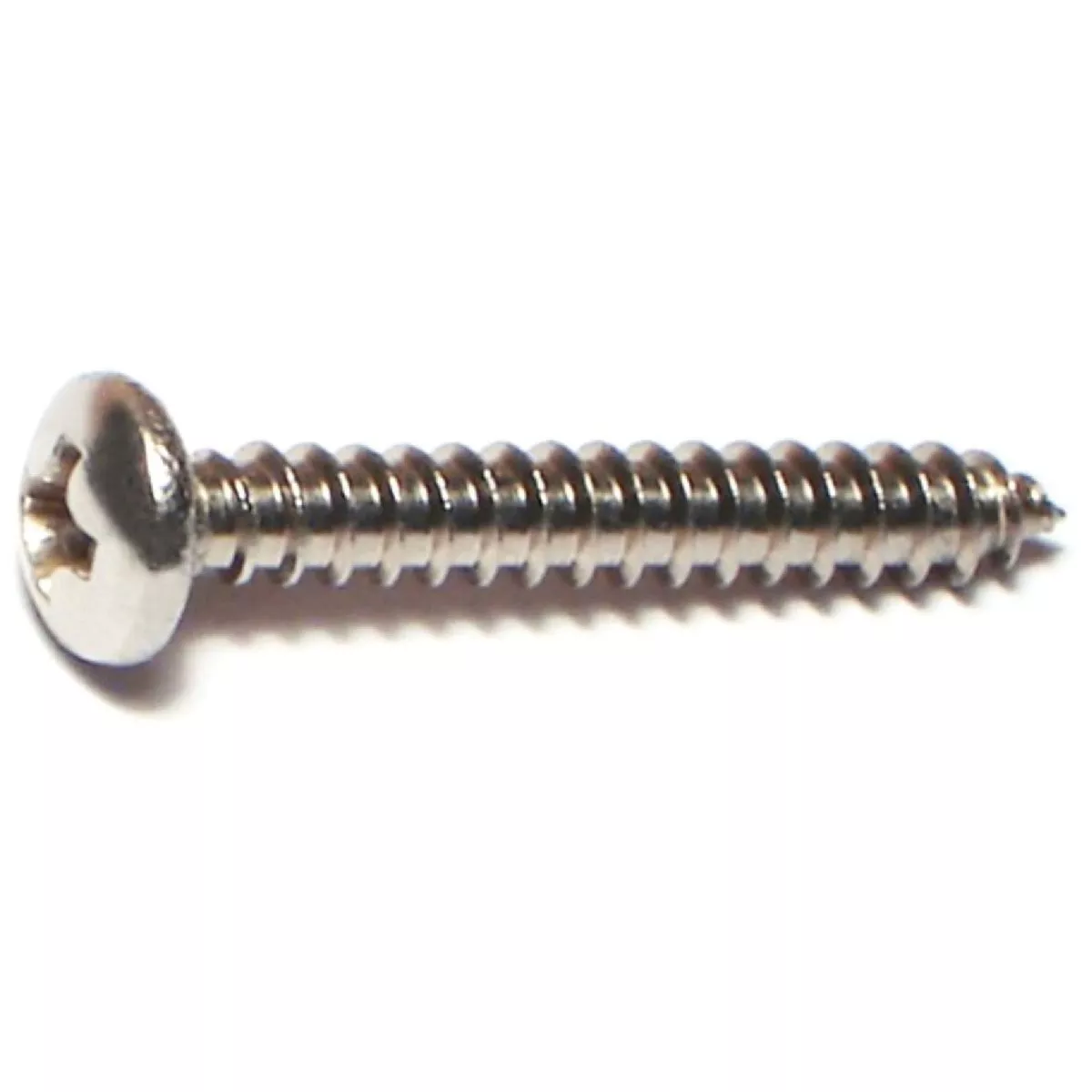 Midwest Fastener #6 x 1 In. 18-8 Stainless Steel Phillips Pan Head Sheet Metal Screws