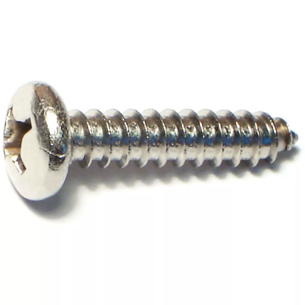 Midwest Fastener #12 x 1 In. 18-8 Stainless Steel Phillips Pan Head Sheet Metal Screws (10 Ct.) - photo 2