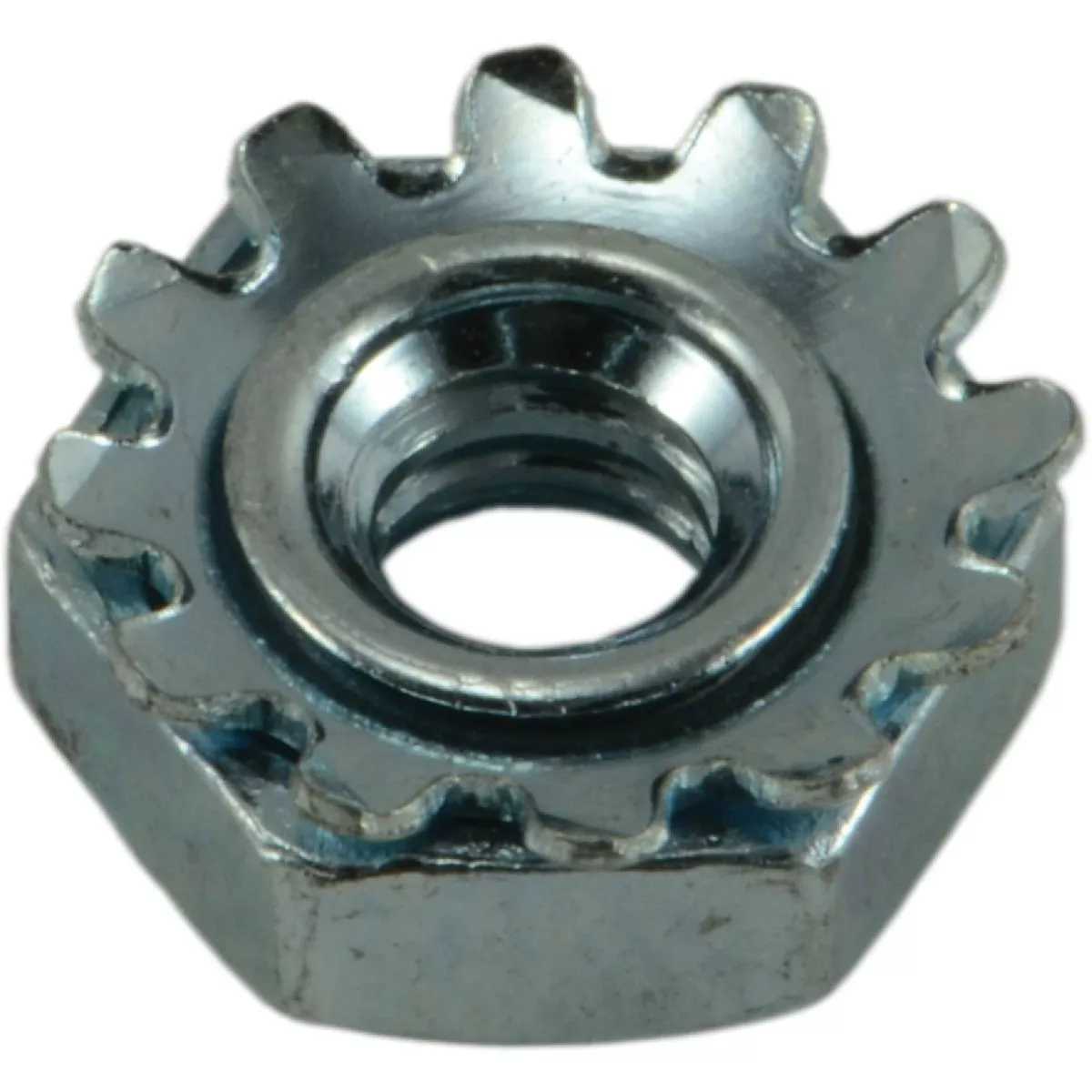 Midwest Fastener #6-32 Zinc Plated Grade 2 Steel Coarse Thread Kep Lock Nuts (20 Ct.)-