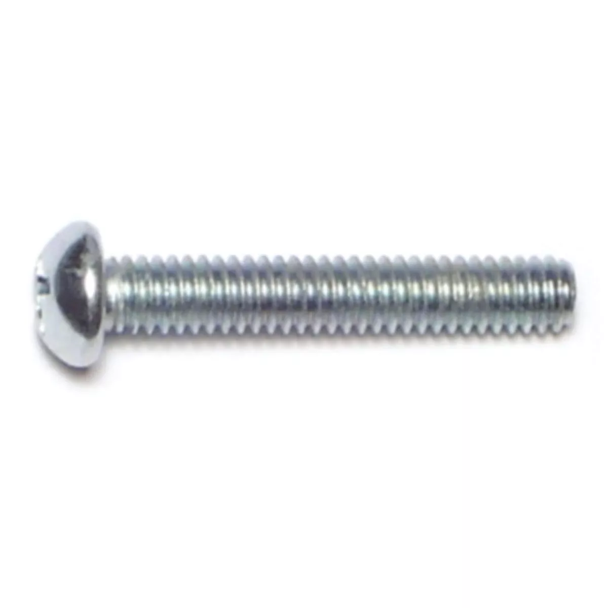 Midwest Fastener #8-32 x 1 In. Zinc Plated Steel Coarse Thread Phillips Round Head Machine Screws
