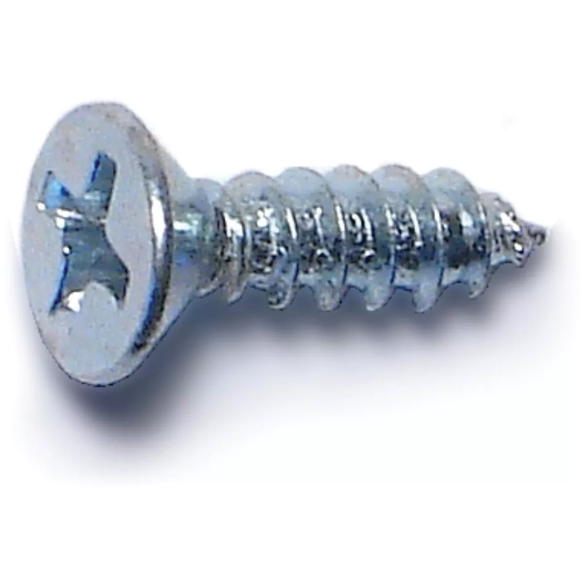 Midwest Fastener #6 x 1/2 In. Zinc Plated Steel Phillips Flat Head Sheet Metal Screws