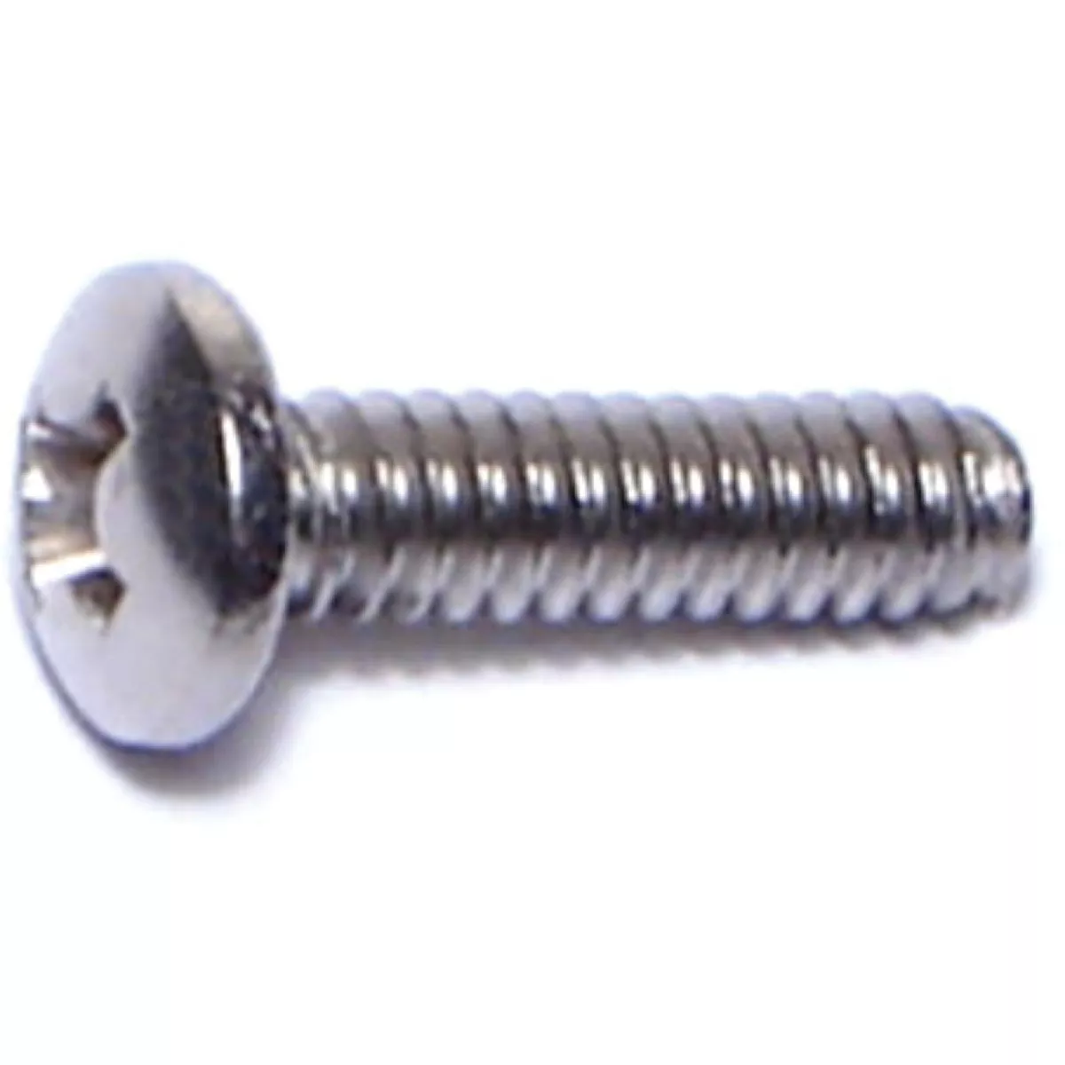 Midwest Fastener #6-32 x 1/2 In. 18-8 Stainless Steel Coarse Thread Phillips Pan Head Machine Screws (12 Ct.)