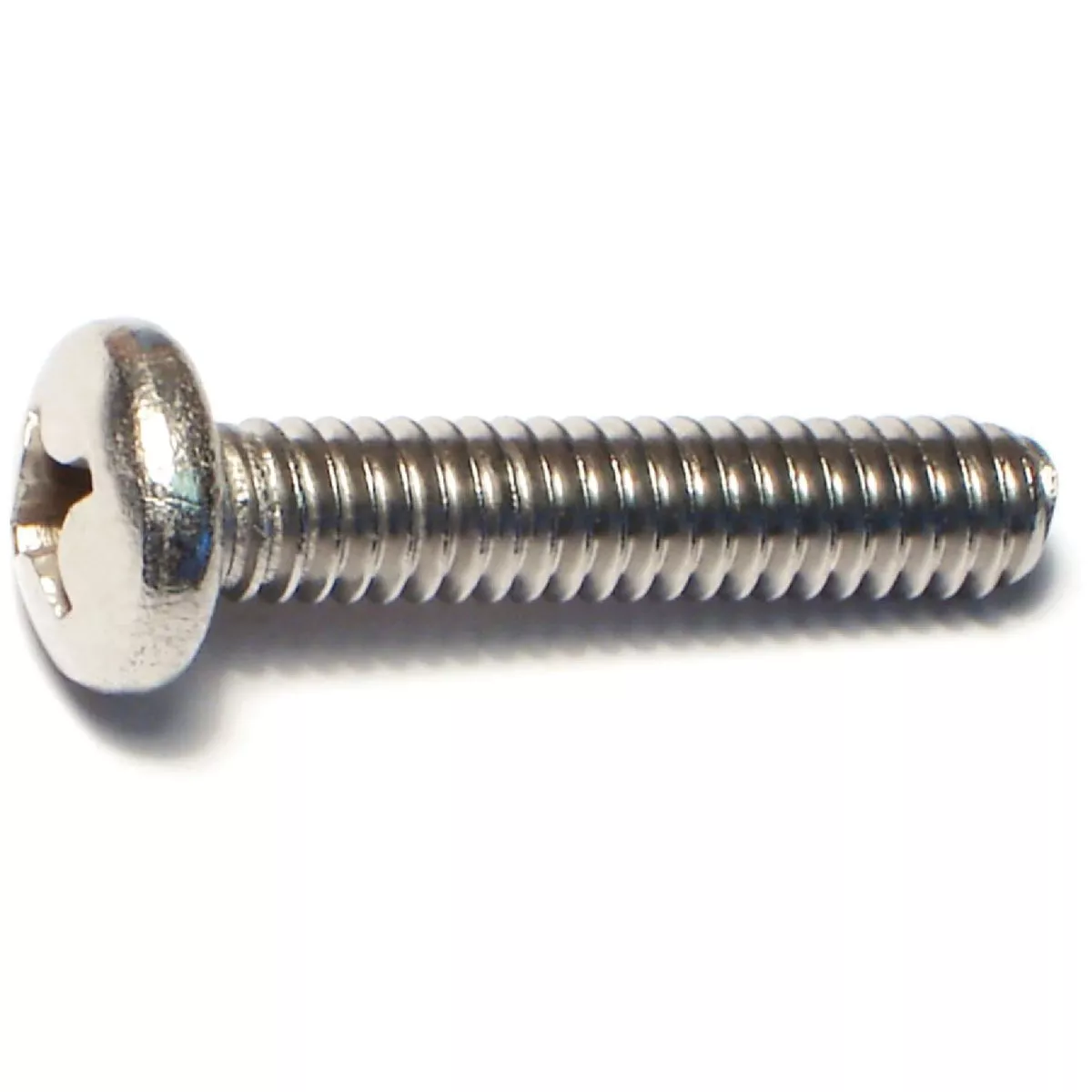 Midwest Fastener 1/4 In.-20 x 1-1/4 In. 18-8 Stainless Steel Coarse Thread Phillips Pan Head Machine Screws (16 Ct.)
