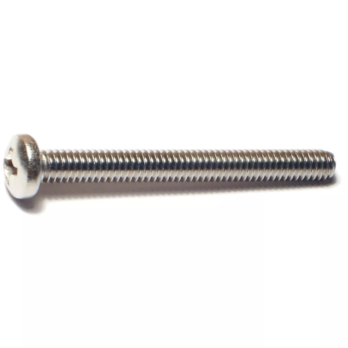 Midwest Fastener 1/4 In.-20 x 2-1/2 In. 18-8 Stainless Steel Coarse Thread Phillips Pan Head Machine Screws (16 Ct.)