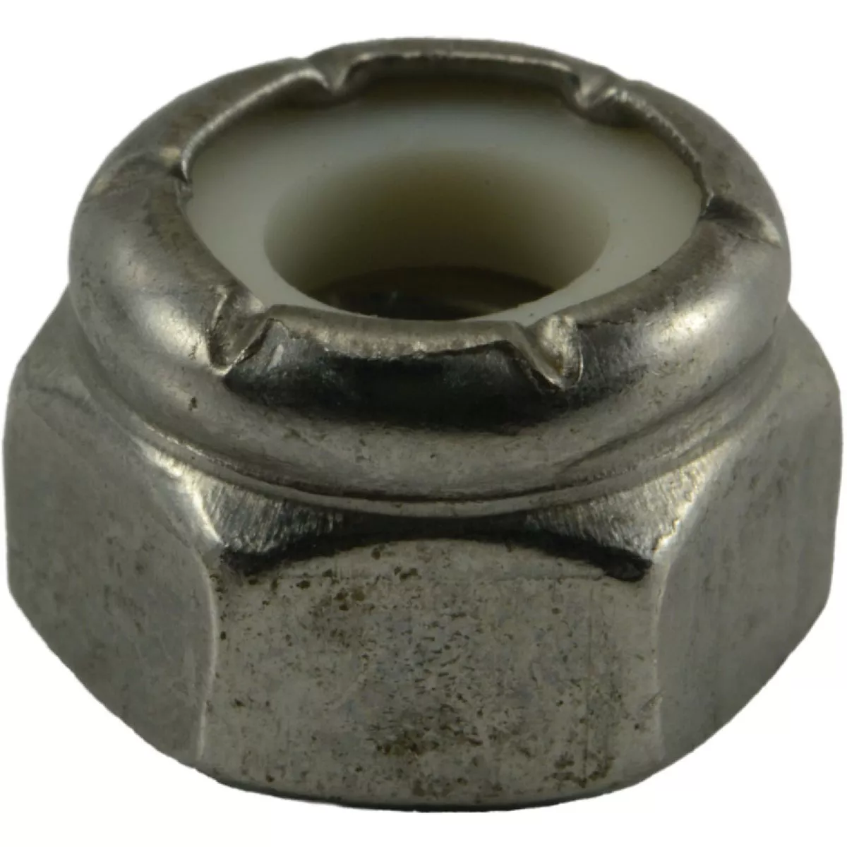 Midwest Fastener 1/4 In.-20 18-8 Stainless Steel Coarse Thread Nylon Insert Lock Nuts (20 Ct.)