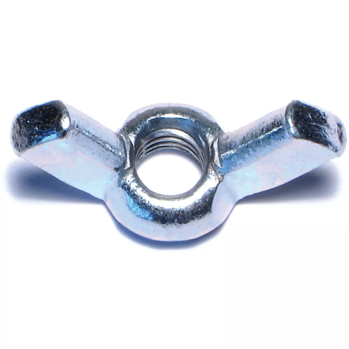Midwest Fastener 7mm-1.0 Zinc Plated Class 5 Steel Coarse Thread Cold Forged Wing Nuts (10 Ct.)
