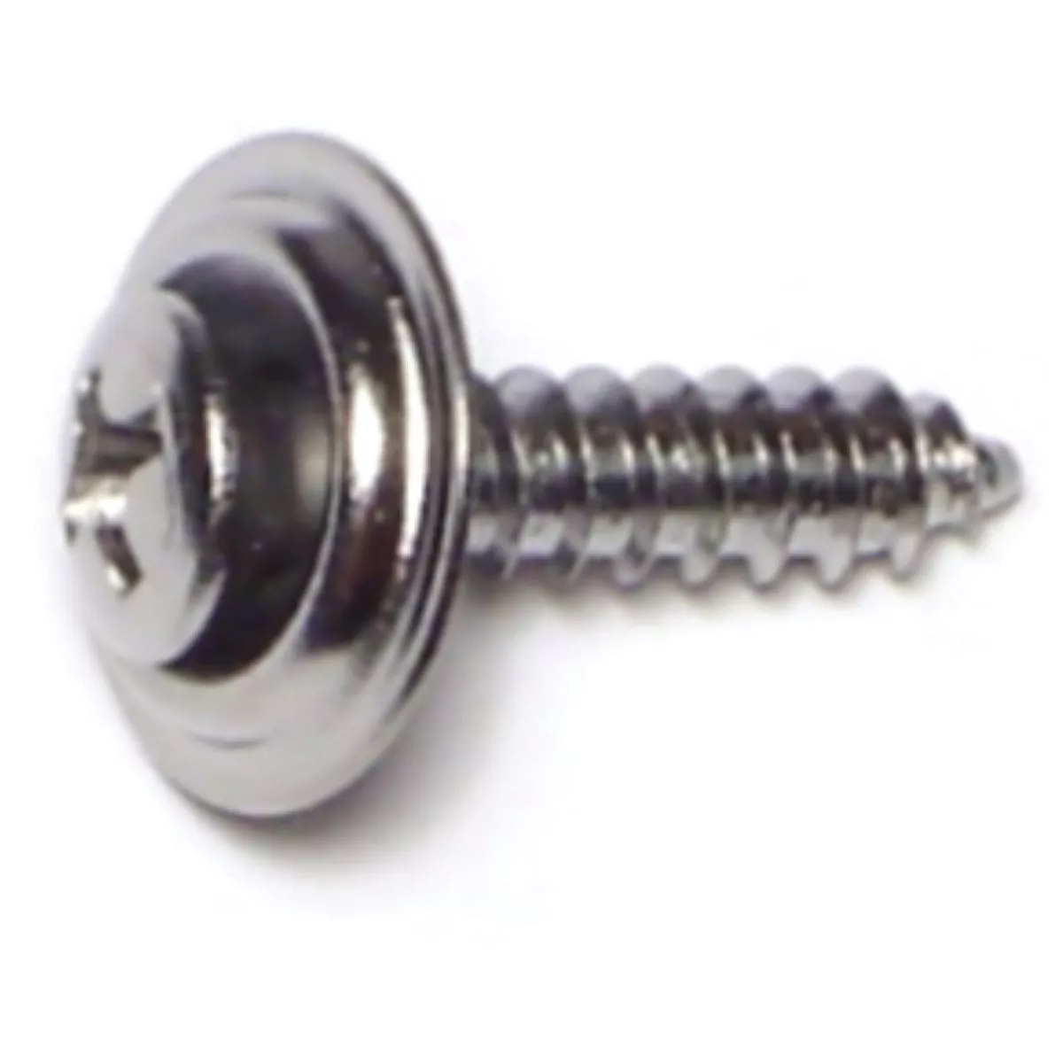 Midwest Fastener #8 x 3/4 In. Steel Phillips Oval Trim Washer Head Sheet Metal Screws (24 Ct.)-