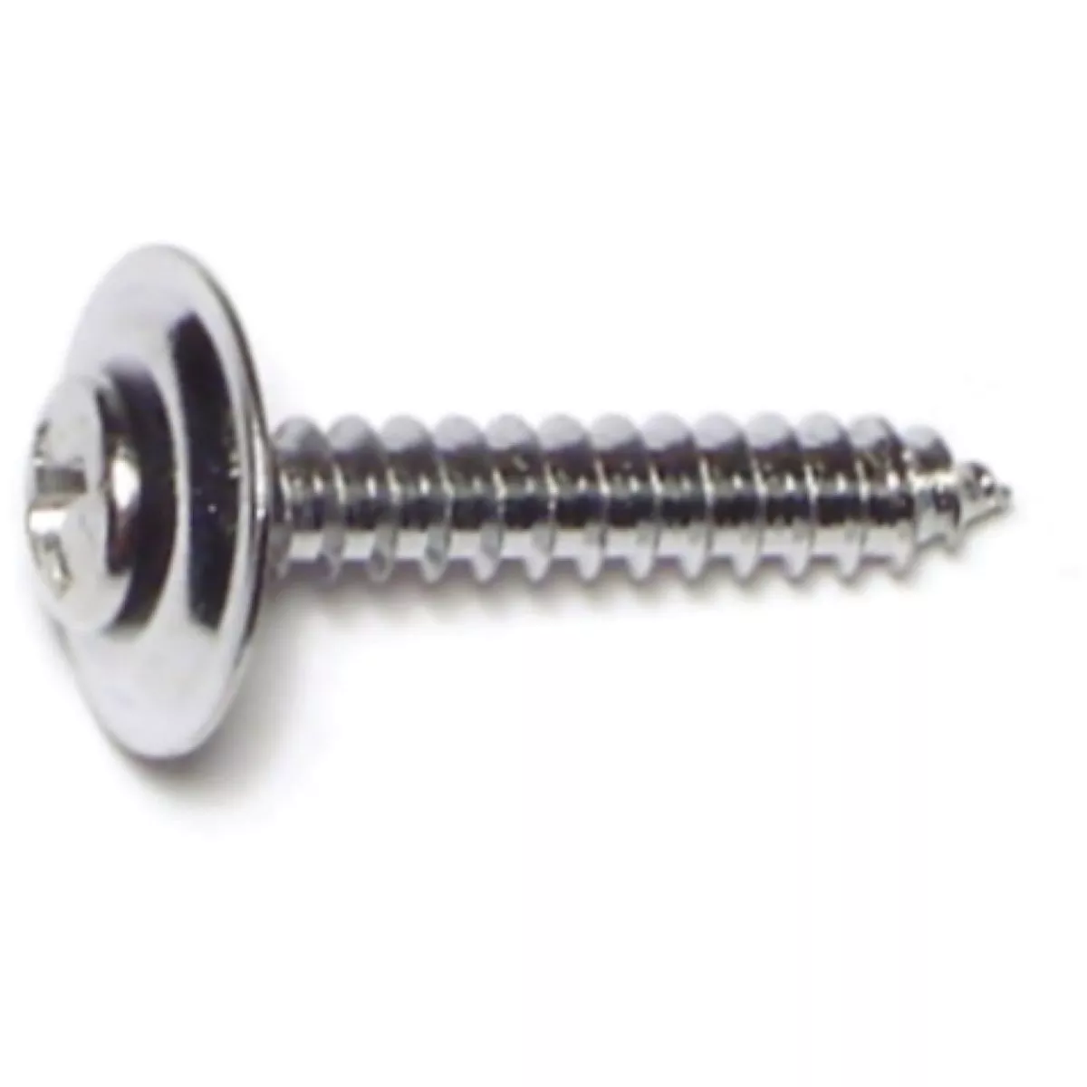 Midwest Fastener #8 x 1 In. Steel Phillips Oval Trim Washer Head Sheet Metal Screws (24 Ct.)