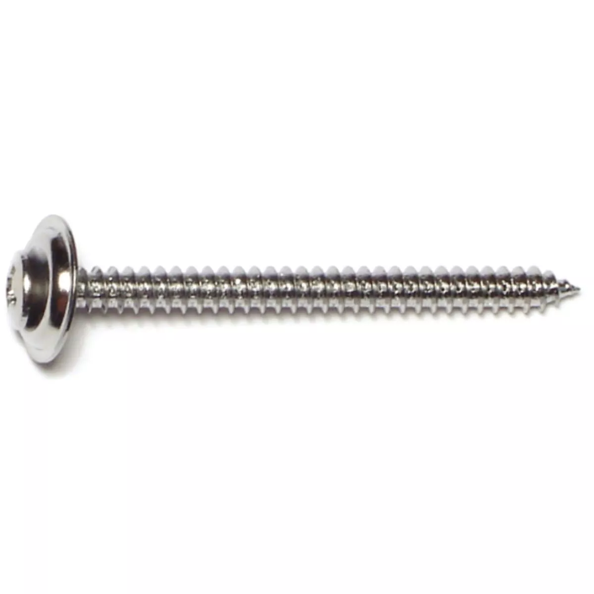 Midwest Fastener #8 x 2 In. Steel Phillips Oval Trim Washer Head Sheet Metal Screws (24 Ct.)-