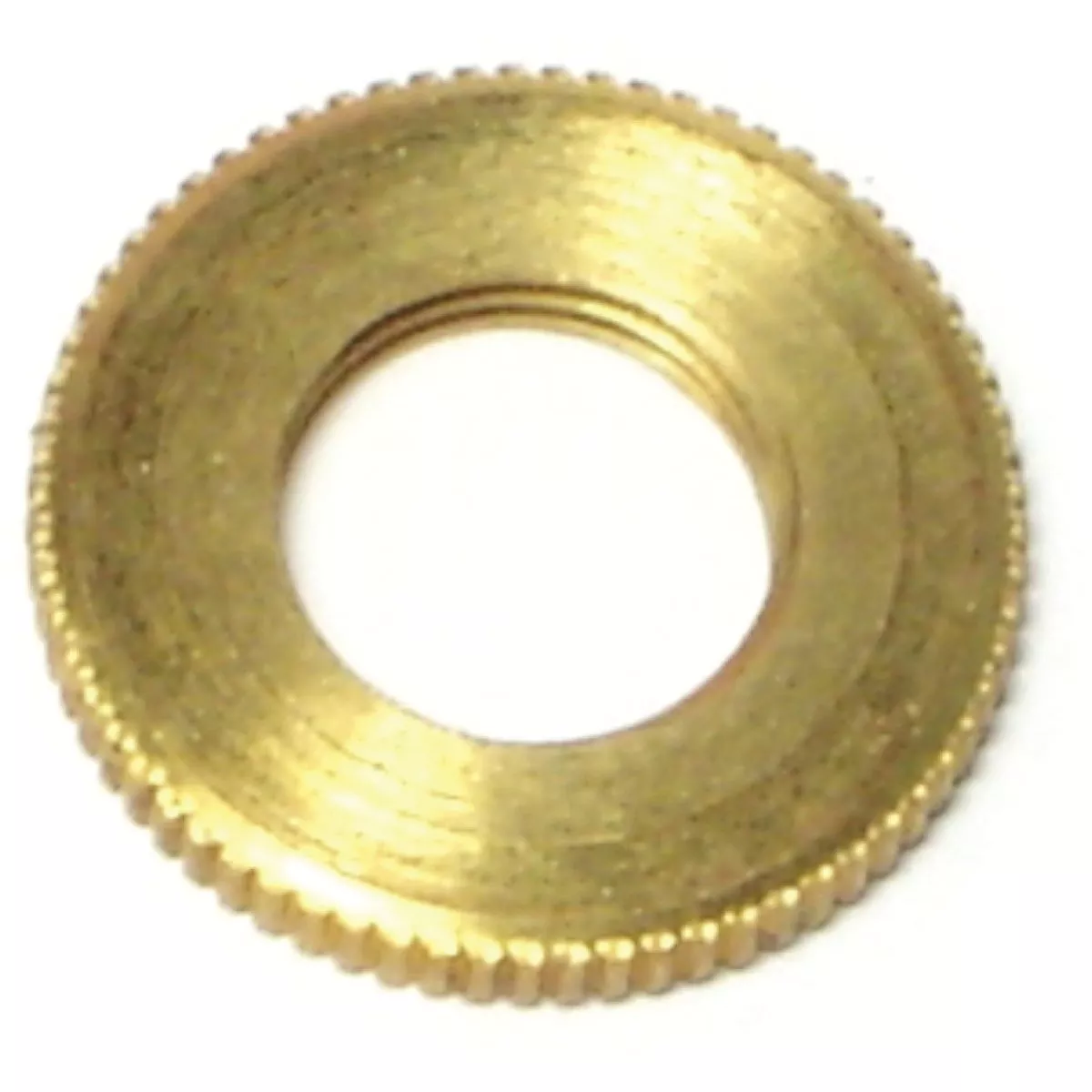 Midwest Fastener 1/8 In. x 3/4 In. Brass Knurled Lock Nuts (12 Ct.)