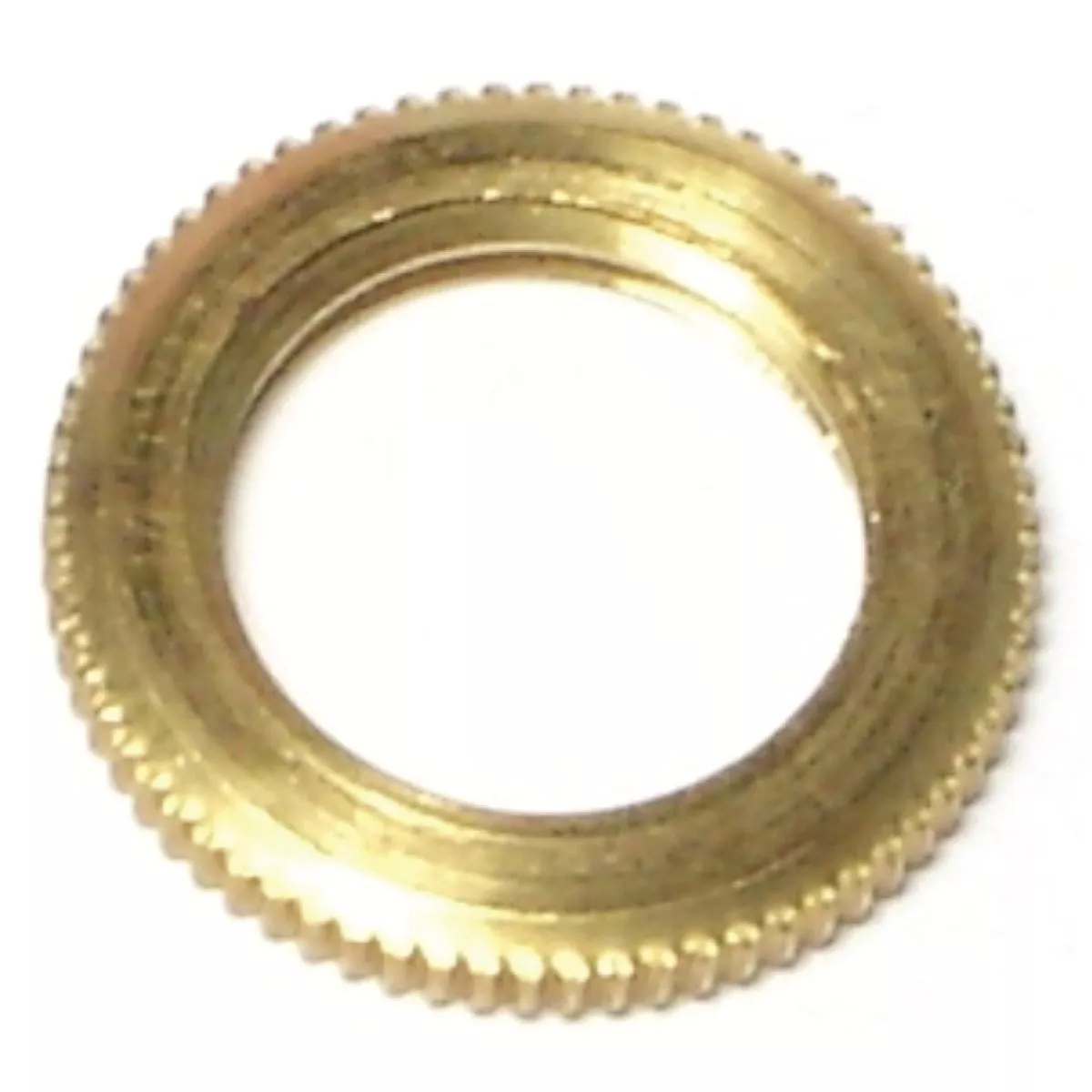 Midwest Fastener 1/4 In. x 3/4 In. Brass Knurled Lock Nuts (10 Ct.)-