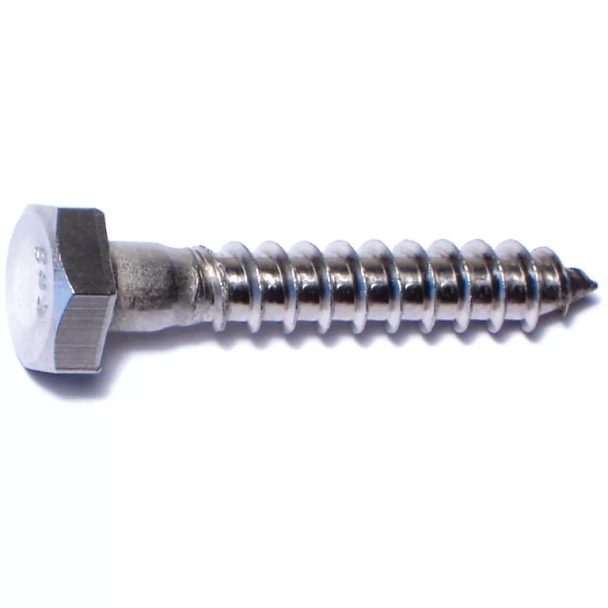 Midwest Fastener 1/4 In. x 1-1/2 In. 18-8 Stainless Steel Hex Head Lag Screws
