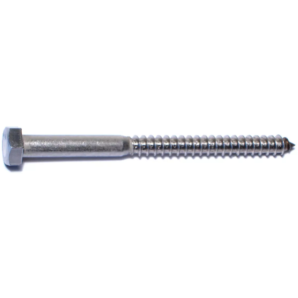 Midwest Fastener 5/16 In. x 4 In. 18-8 Stainless Steel Hex Head Lag Screws