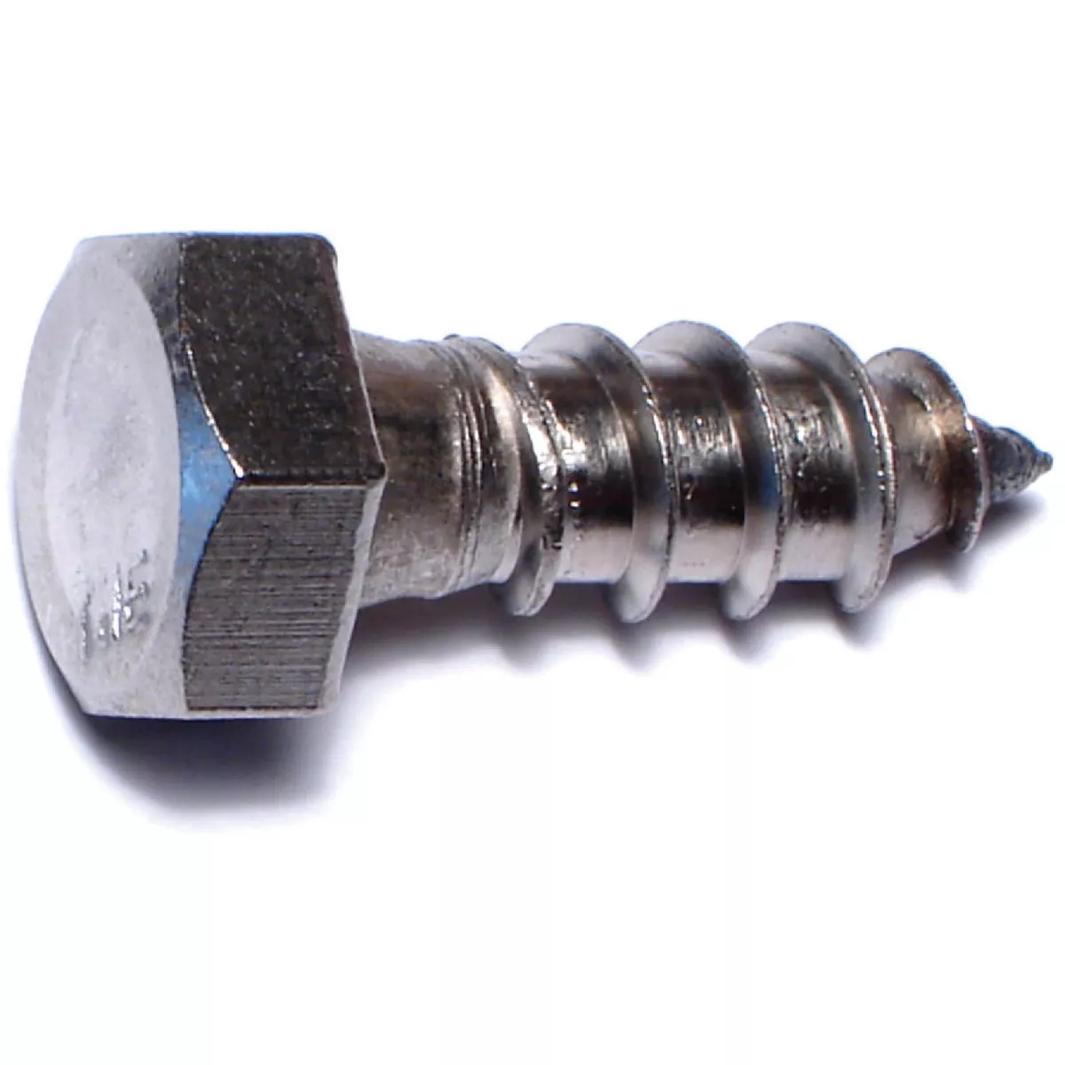Midwest Fastener 3/8 In. x 1 In. 18-8 Stainless Steel Hex Head Lag Screws (5 Ct.)-