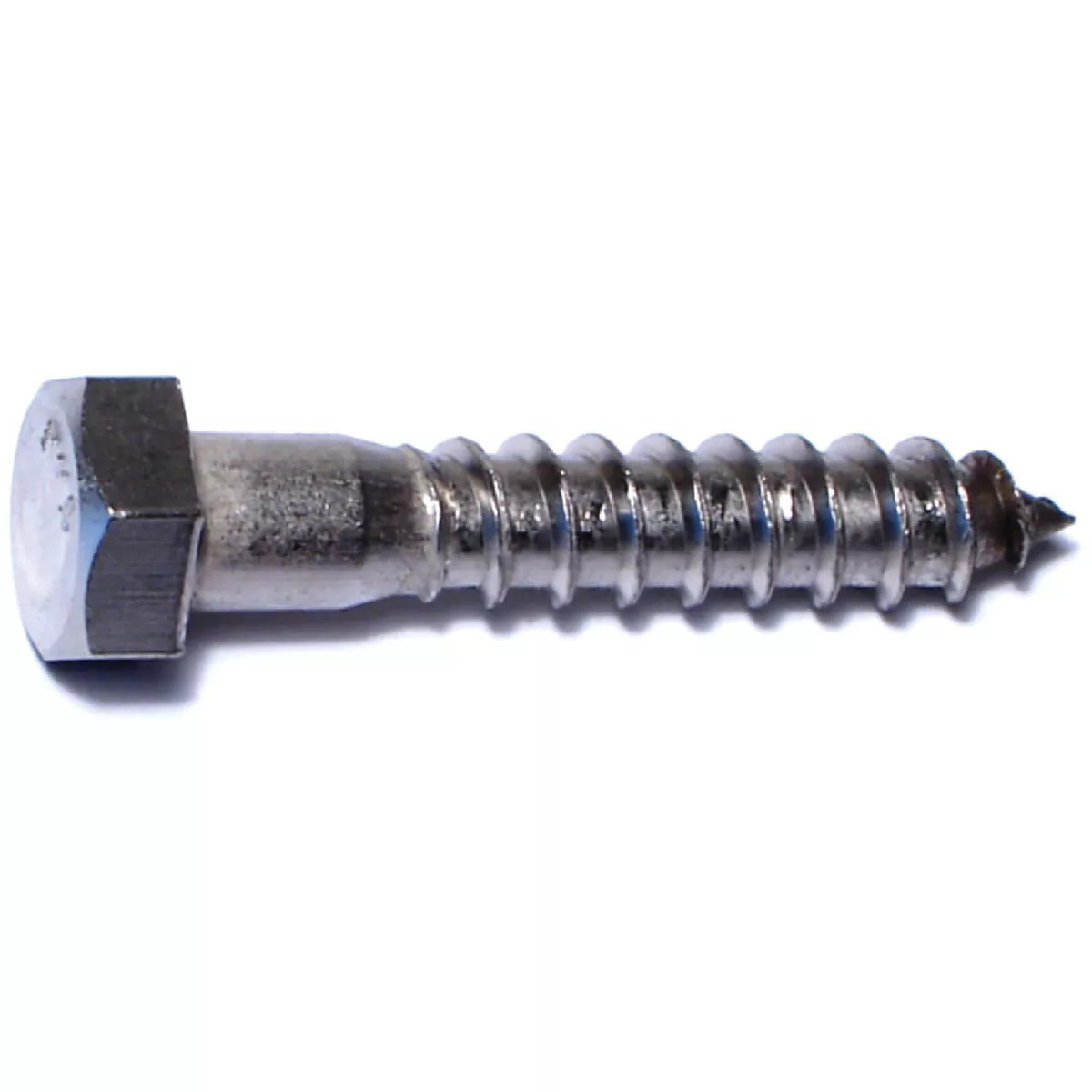 Midwest Fastener 3/8 In. x 2 In. 18-8 Stainless Steel Hex Head Lag Screws
