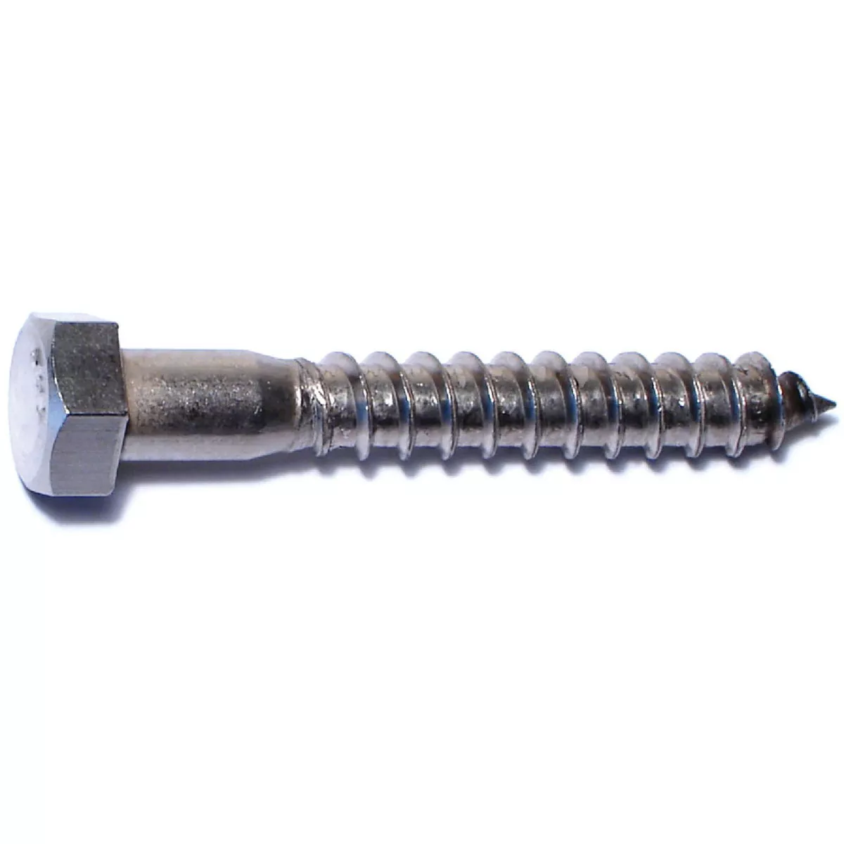 Midwest Fastener 3/8 In. x 2-1/2 In. 18-8 Stainless Steel Hex Head Lag Screws
