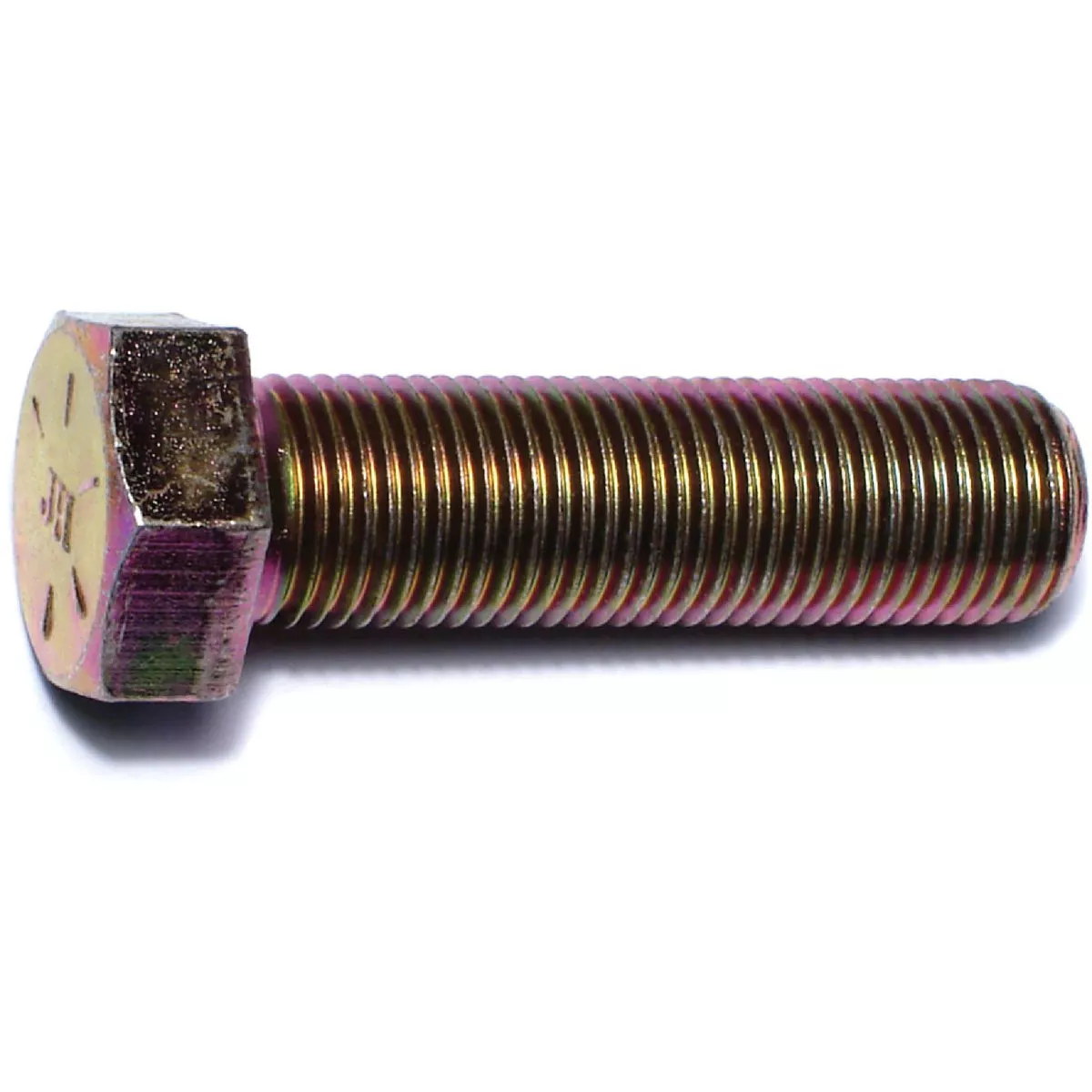 Midwest Fastener 9/16 In.-18 x 2 In. Zinc Plated Grade 8 Steel Fine Thread Hex Cap Screws (6 Ct.)