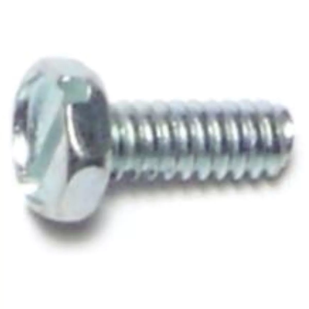 Midwest Fastener #6-32 x 3/8 In. Zinc Plated Steel Coarse Thread Slotted Indented Hex Head Machine Screws
