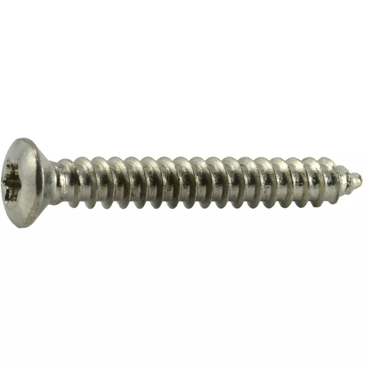 Midwest Fastener 4.2mm x 30mm Steel Star Drive Oval Head Sheet Metal Screws (12 Ct.)-