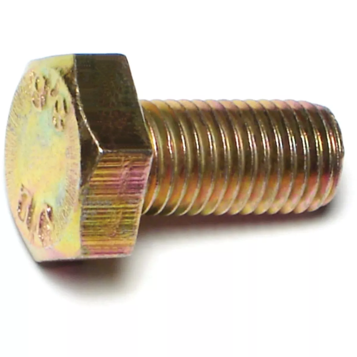 Midwest Fastener 10mm-1.25 x 20mm Zinc Plated Class 8.8 Steel Fine Thread Hex Cap Screws (10 Ct.) - photo 2