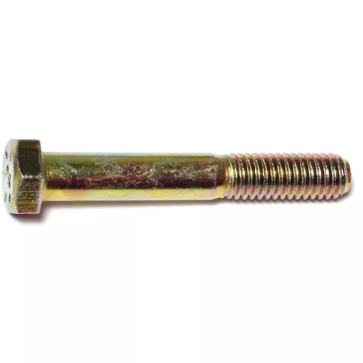 Midwest Fastener 3/8 In.-16 x 2-1/2 In. Zinc Plated Grade 8 Steel Coarse Thread Hex Cap Screws (12 Ct.) - photo 2