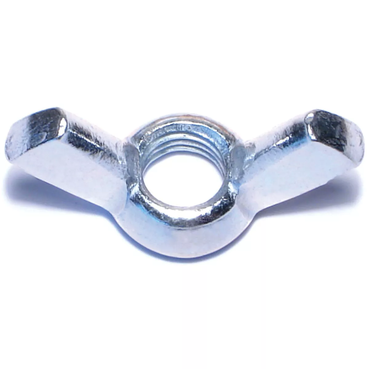 Midwest Fastener 1/2 In.-13 x 1-15/16 In. Zinc Plated Steel Coarse Thread Cold Forged Wing Nuts (8 Ct.)- - photo 2