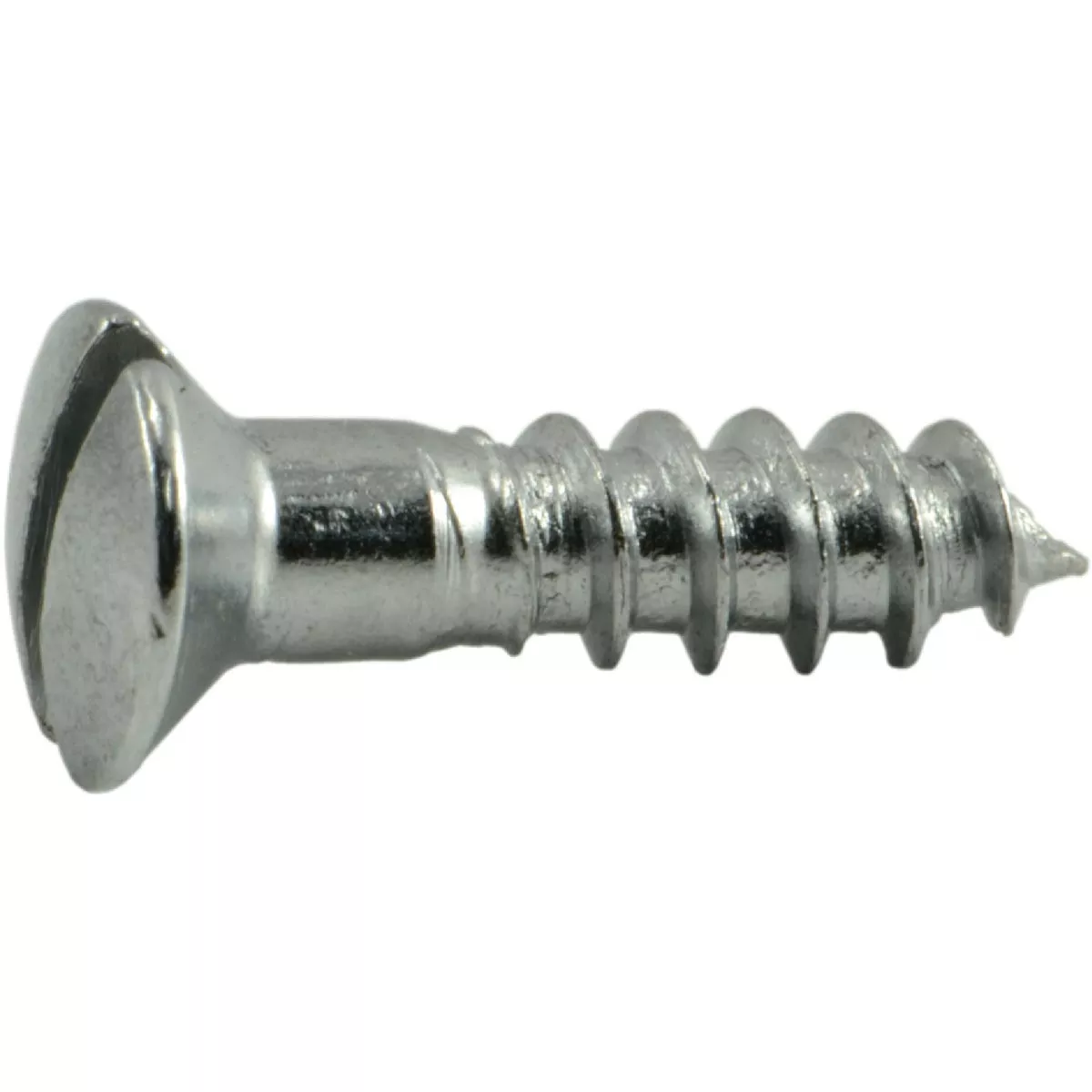 Midwest Fastener #4 x 1/2 In. Steel Slotted Oval Head Wood Screws - photo 2
