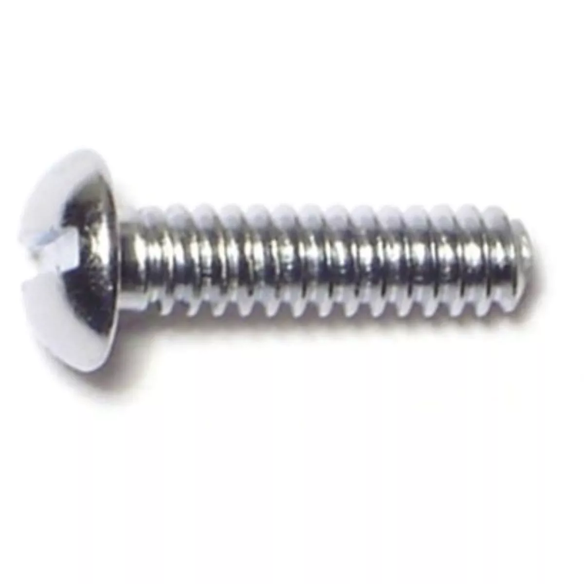Midwest Fastener #6-32 x 1/2 In. Steel Coarse Thread Slotted Round Head Machine Screws (12 Ct.)