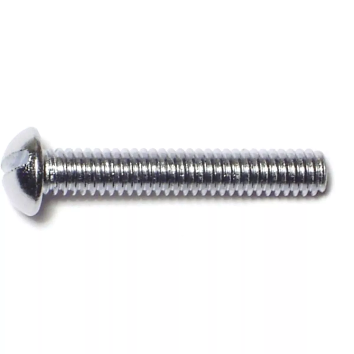 Midwest Fastener #8-32 x 1 In. Steel Coarse Thread Slotted Round Head Machine Screws (12 Ct.)-