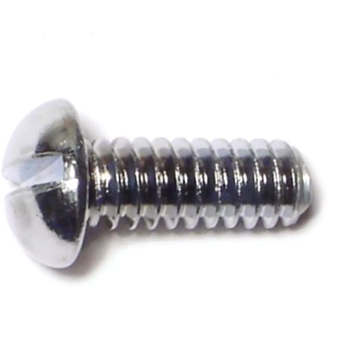 Midwest Fastener #10-24 x 1/2 In. Steel Coarse Thread Slotted Round Head Machine Screws (20 Ct.)