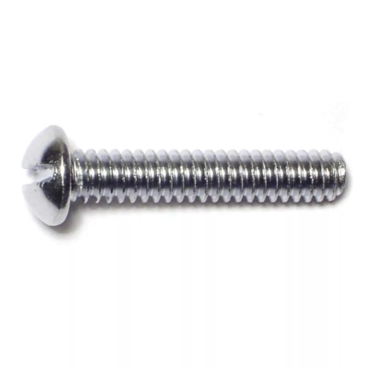Midwest Fastener #10-24 x 1 In. Steel Coarse Thread Slotted Round Head Machine Screws (20 Ct.)