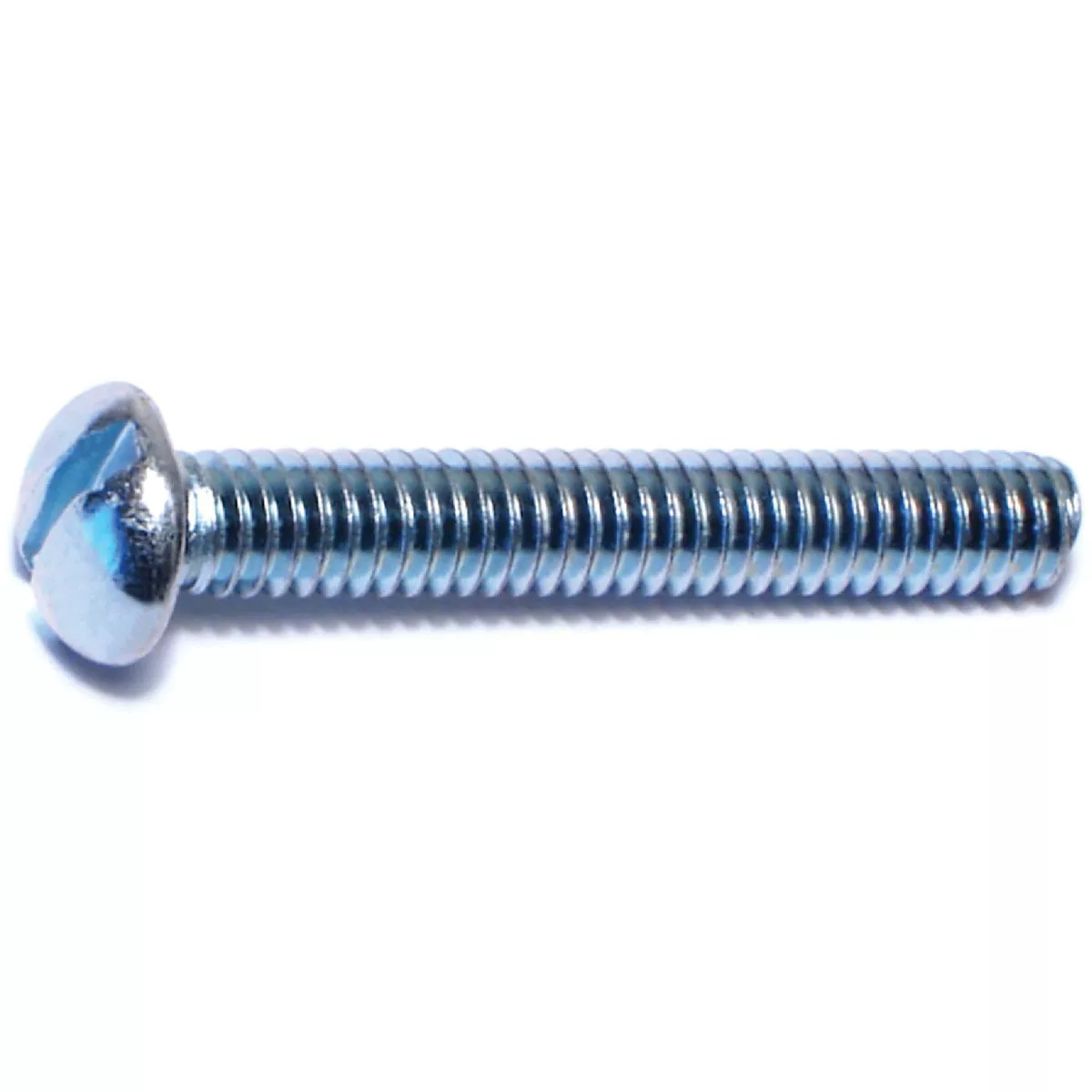 Midwest Fastener #12-24 x 1-1/2 In. Zinc Plated Steel Coarse Thread Slotted Round Head Machine Screws (20 Ct.)-