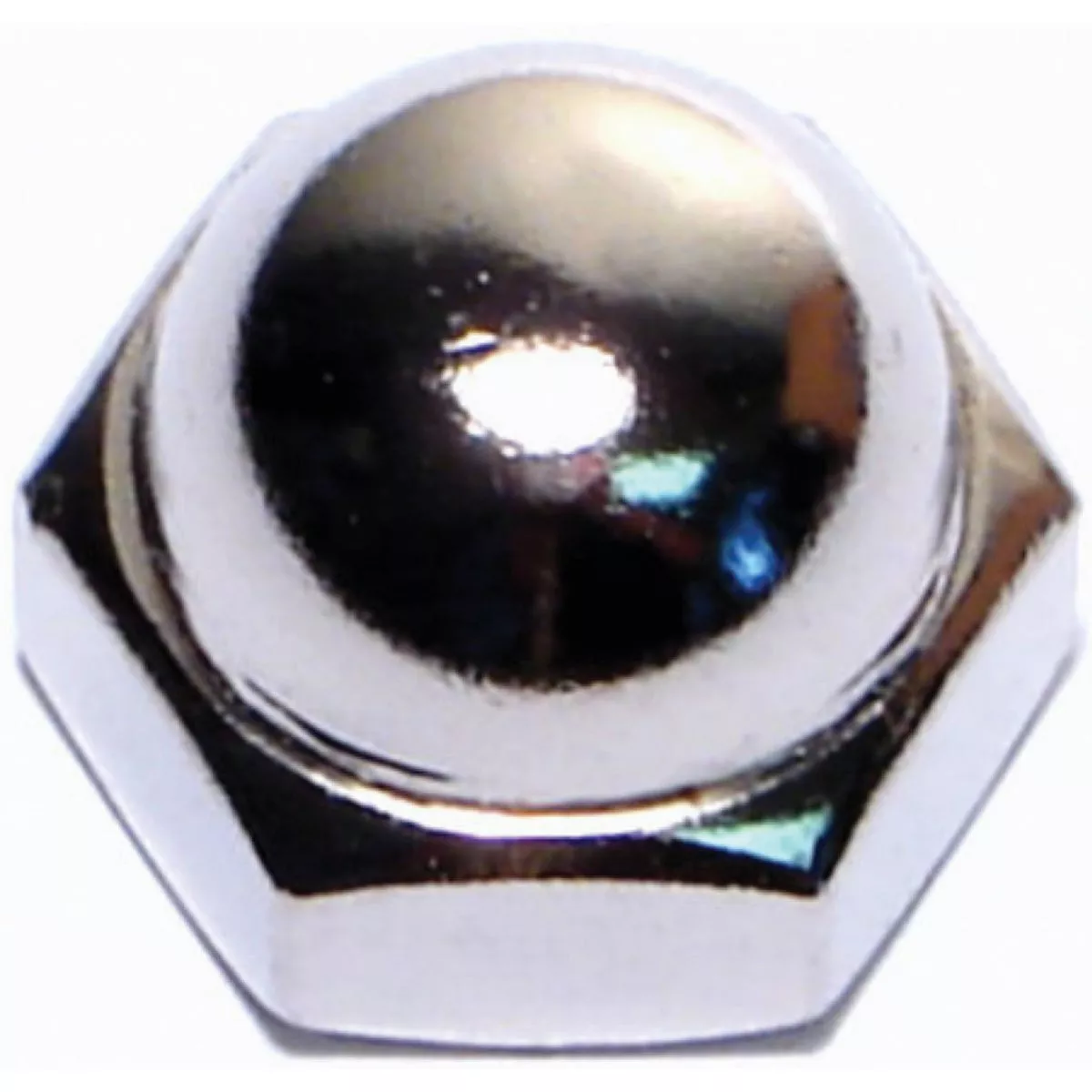 Midwest Fastener 3/8 In.-16 Nickel Plated Steel Coarse Thread Acorn Cap Nuts