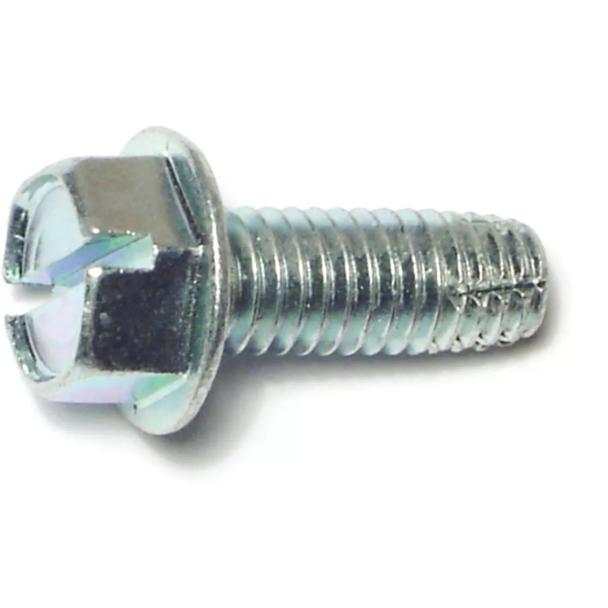Midwest Fastener 3/8 In.-16 x 1 In. Zinc Plated Steel Coarse Thread Hex Washer Head Sheet Metal Screws