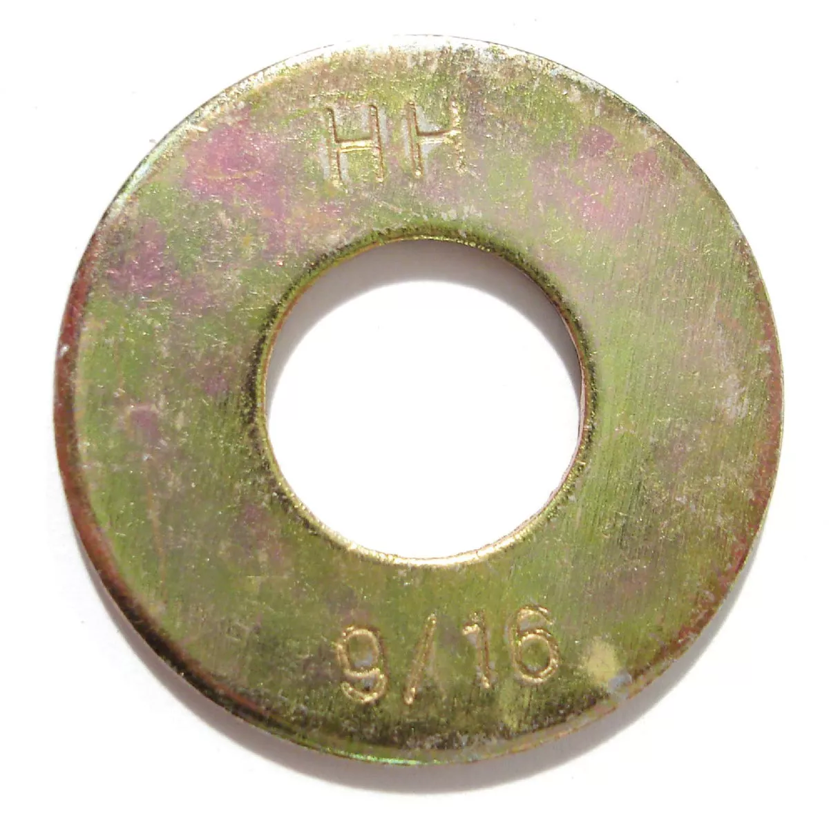 Midwest Fastener 9/16 In. x 5/8 In. x 1-1/2 In. Zinc Plated Grade 8 Steel USS Flat Washers