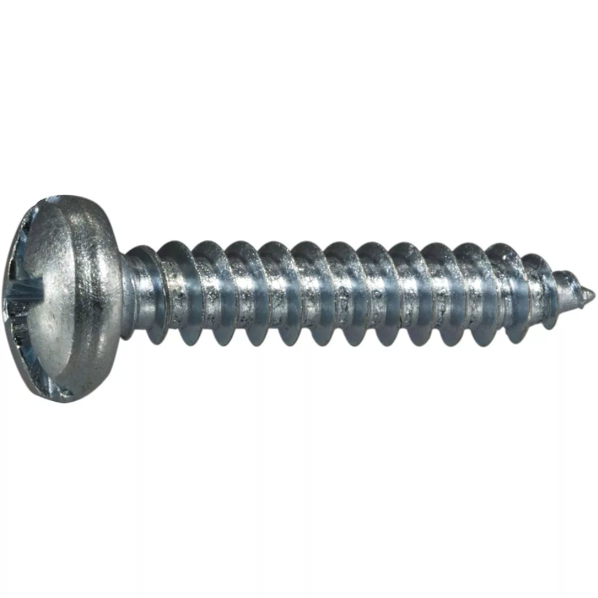 Midwest Fastener #10 x 1 In. Zinc Plated Steel Combo Pan Head Sheet Metal Screws