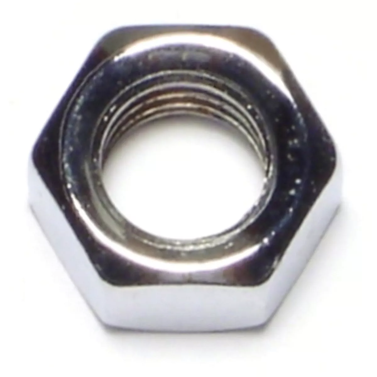 Midwest Fastener 7/16 In.-14 Chrome Plated Grade 5 Steel Coarse Thread Hex Nuts (10 Ct.)