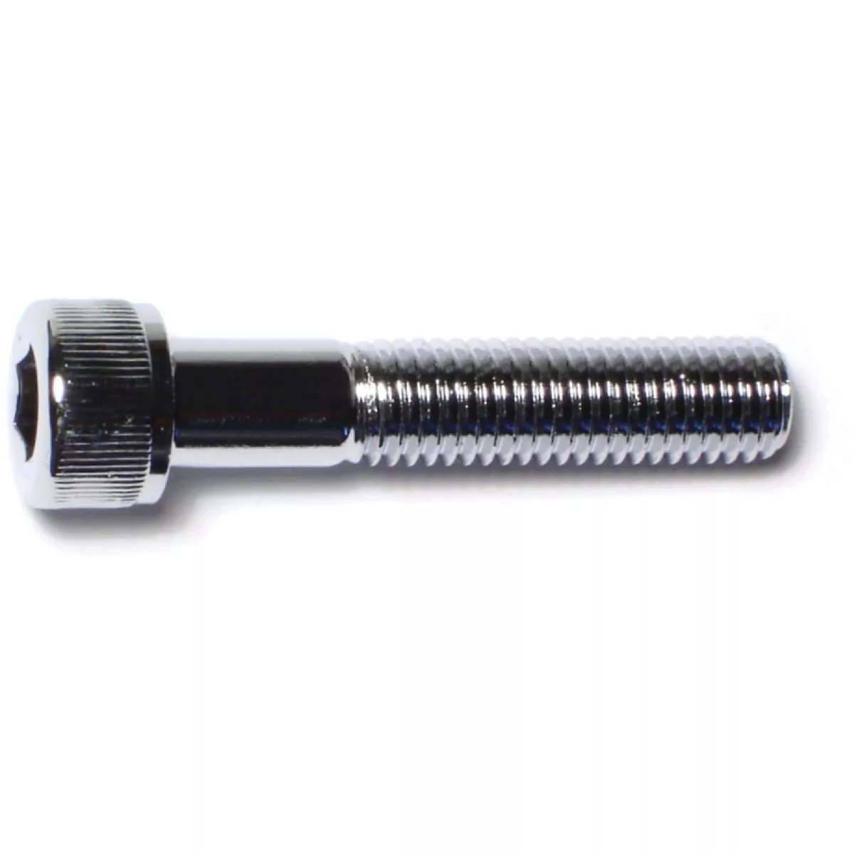 Midwest Fastener 10mm-1.5 x 50mm Chrome Plated Class 12.9 Steel Coarse Thread Knurled Head Hex Socket Cap Screws