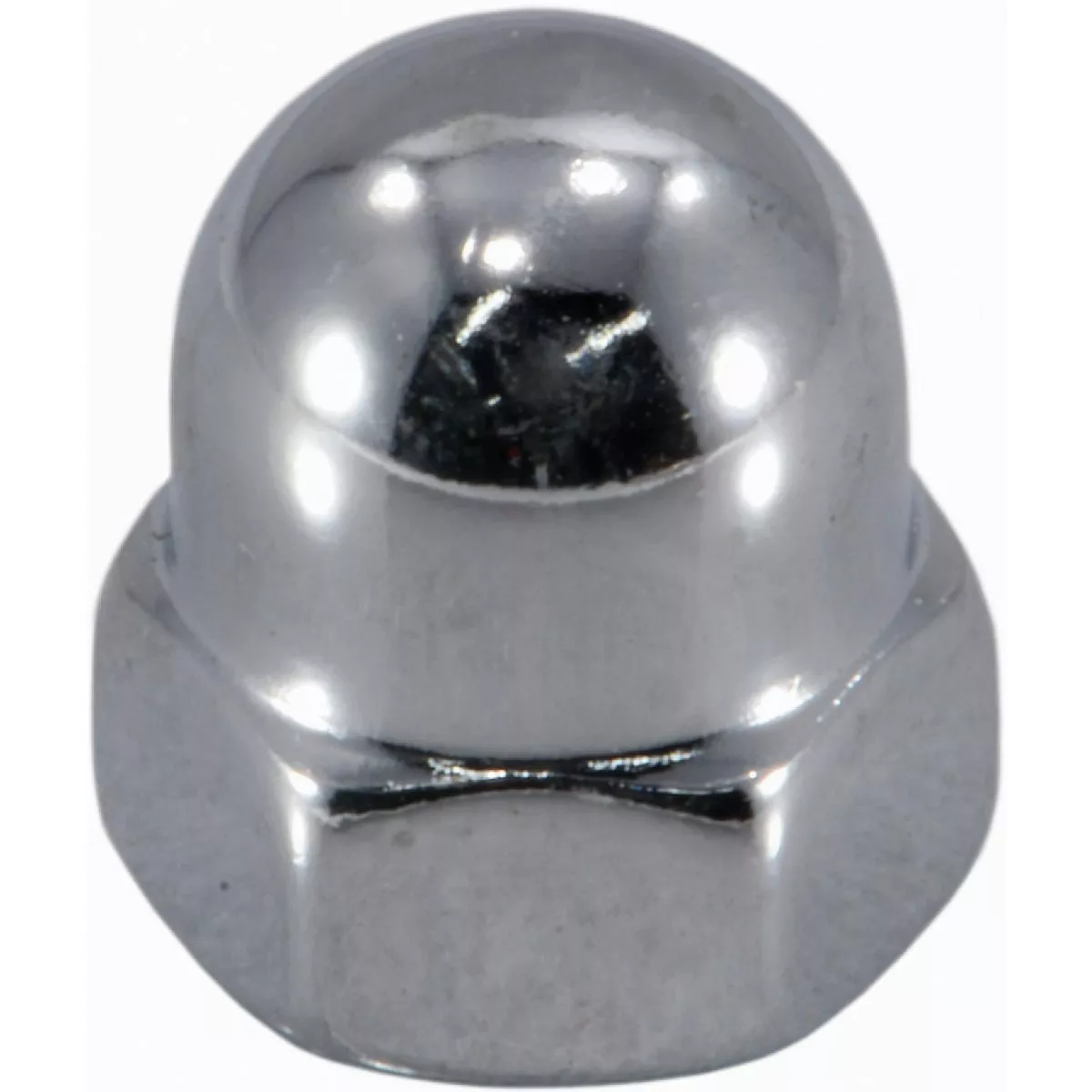 Midwest Fastener 6mm-1.0 Chrome Plated Class 8 Steel Coarse Thread Acorn Cap Nuts (6 Ct.)