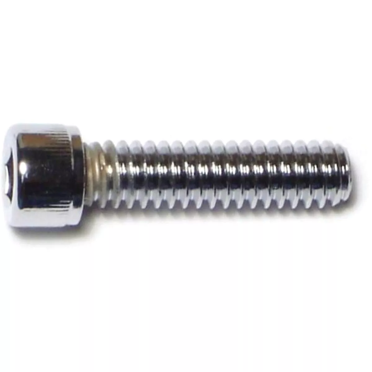 Midwest Fastener 1/4 In.-20 x 1 In. Chrome Plated Grade 8 Steel Coarse Thread Knurled Socket Cap Screws (10 Ct.)-