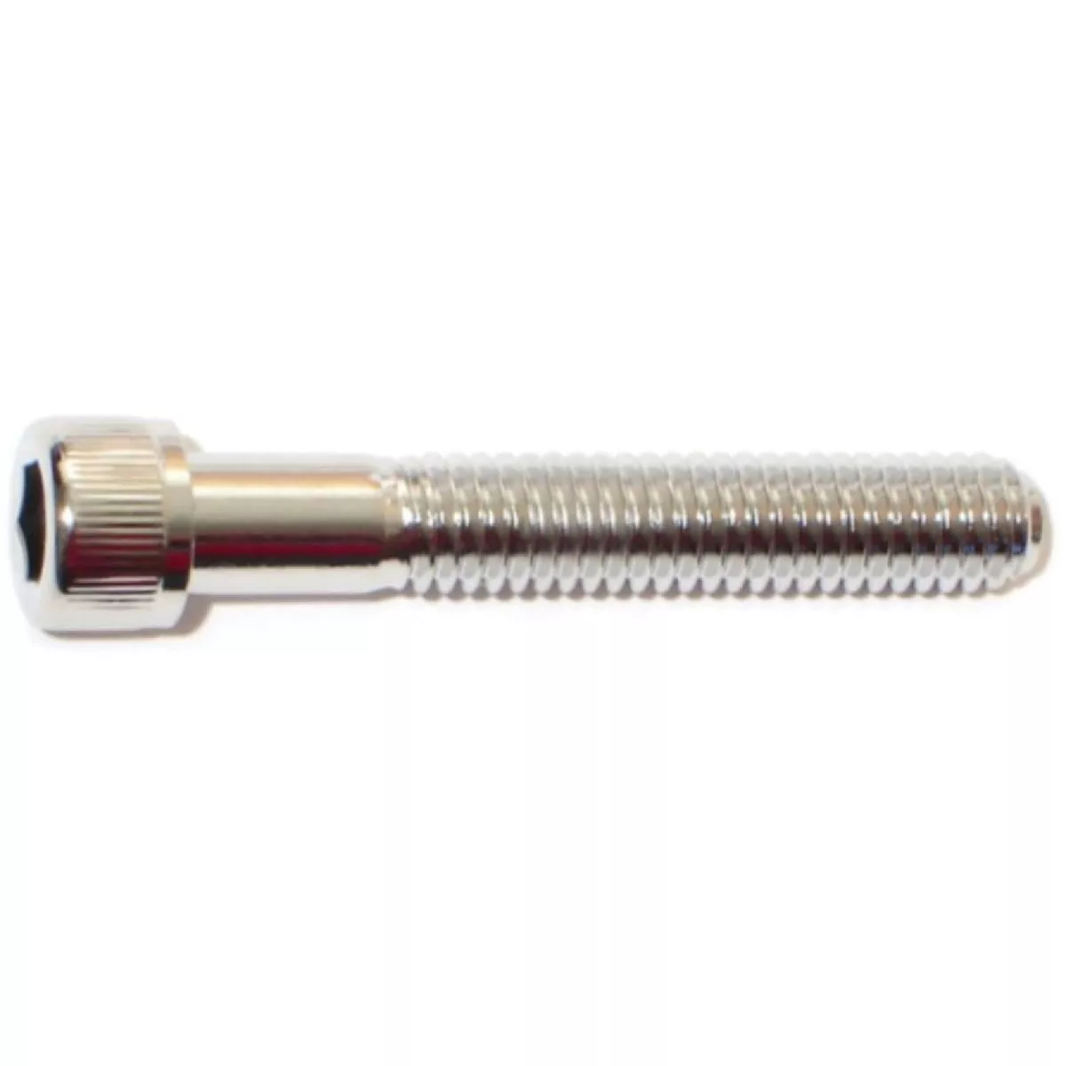 Midwest Fastener 5/16 In.-18 x 2 In. Chrome Plated Grade 8 Steel Coarse Thread Knurled Socket Cap Screws (8 Ct.)