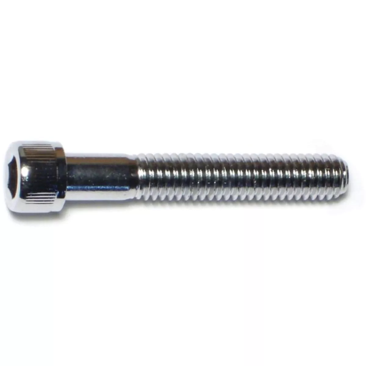 Midwest Fastener 5/16 In.-18 x 2-1/4 In. Chrome Plated Grade 8 Steel Coarse Thread Knurled Socket Cap Screws