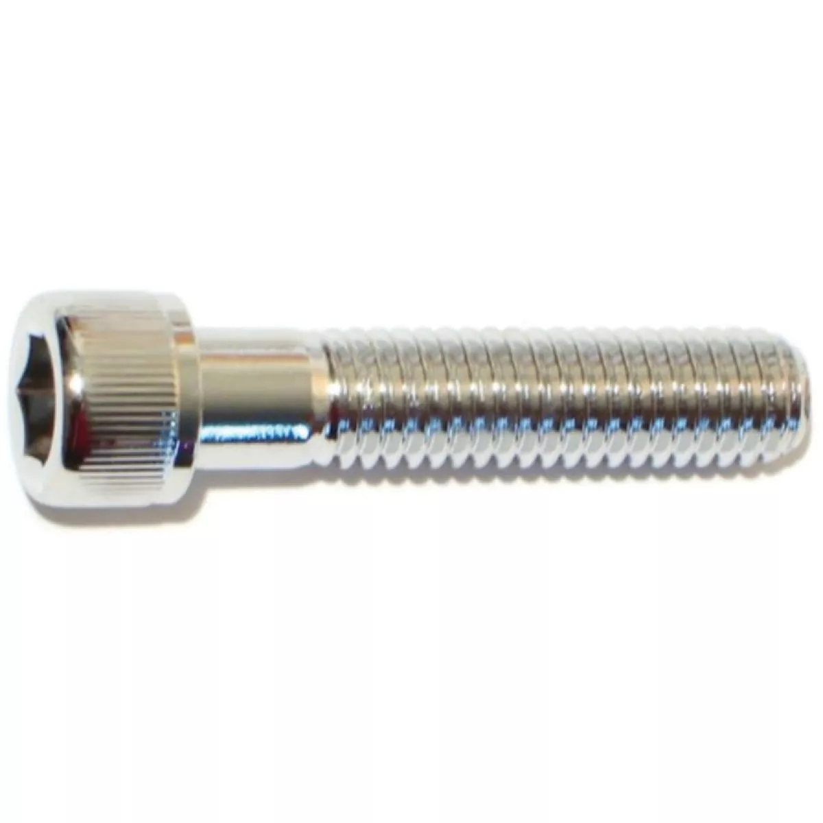 Midwest Fastener 3/8 In.-16 x 1-3/4 In. Chrome Plated Grade 8 Steel Coarse Thread Knurled Socket Cap Screws (10 Ct.)-