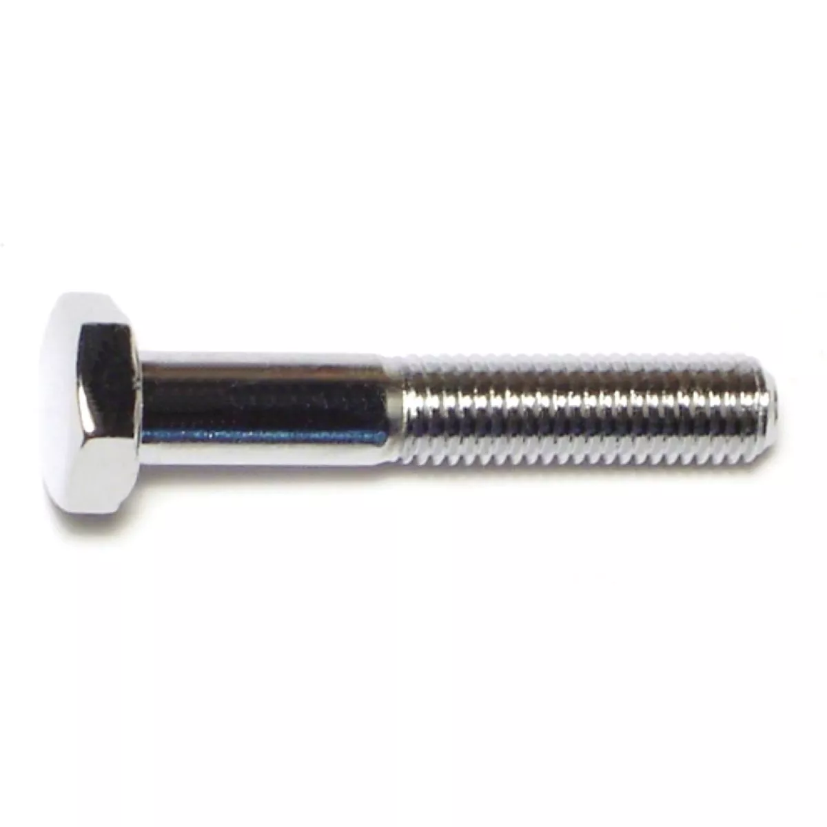 Midwest Fastener 1/4 In.-28 x 1-3/4 In. Chrome Plated Grade 5 Steel Fine Thread Hex Cap Screws