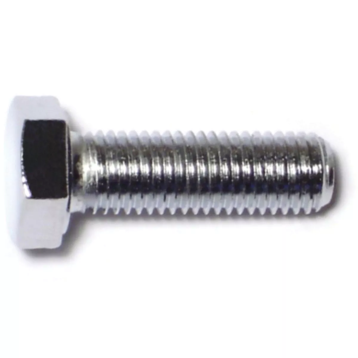Midwest Fastener 5/16 In.-24 x 1 In. Chrome Plated Grade 5 Steel Fine Thread Hex Cap Screws (10 Ct.)