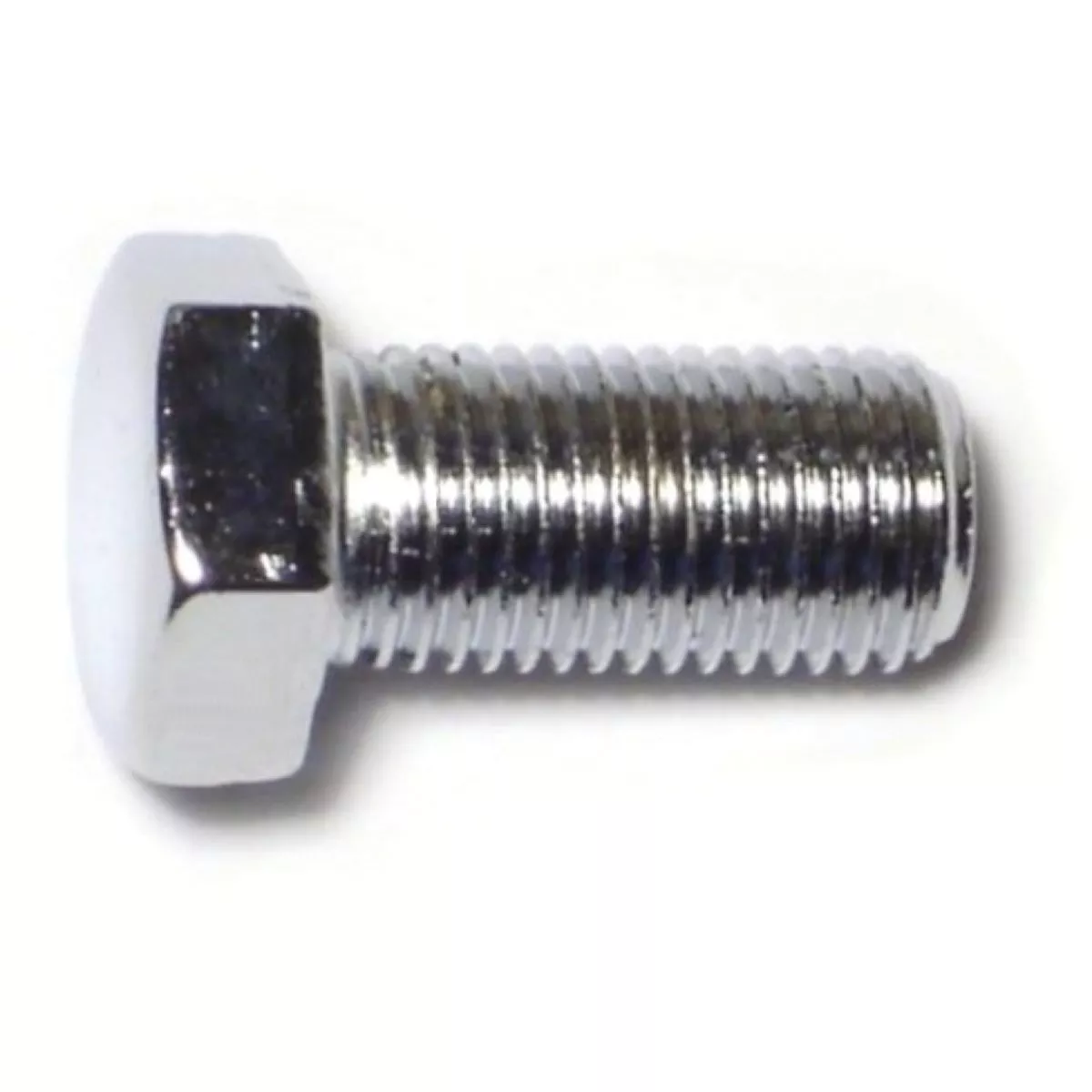Midwest Fastener 3/8 In.-24 x 3/4 In. Chrome Plated Grade 5 Steel Fine Thread Hex Cap Screws (10 Ct.)-