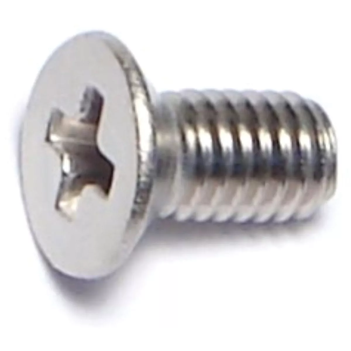Midwest Fastener 3mm-0.5 x 6mm A2 Stainless Steel Coarse Thread Phillips Flat Head Machine Screws (12 Ct.)
